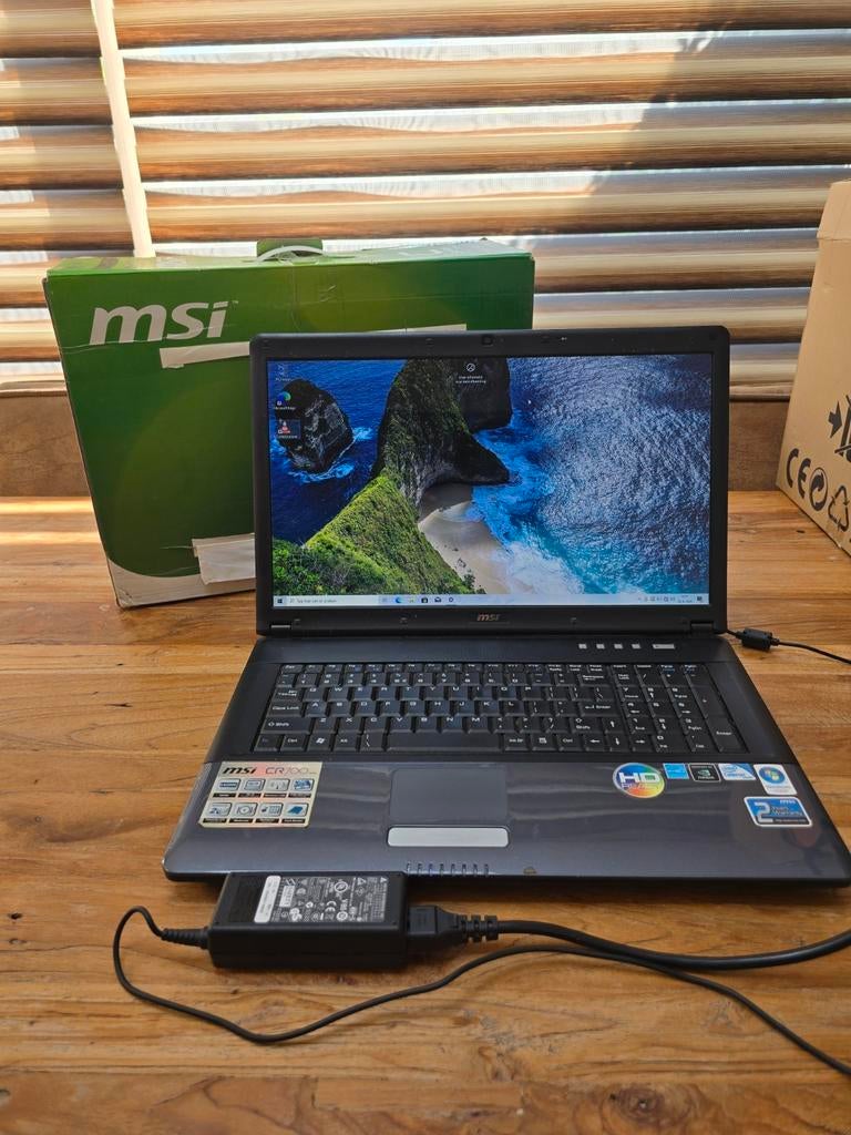 MSI CR700 Laptop - Ideaal voor offline DVD's, Gebruikt, Minder dan 4 GB, Qwerty, Ophalen of Verzenden