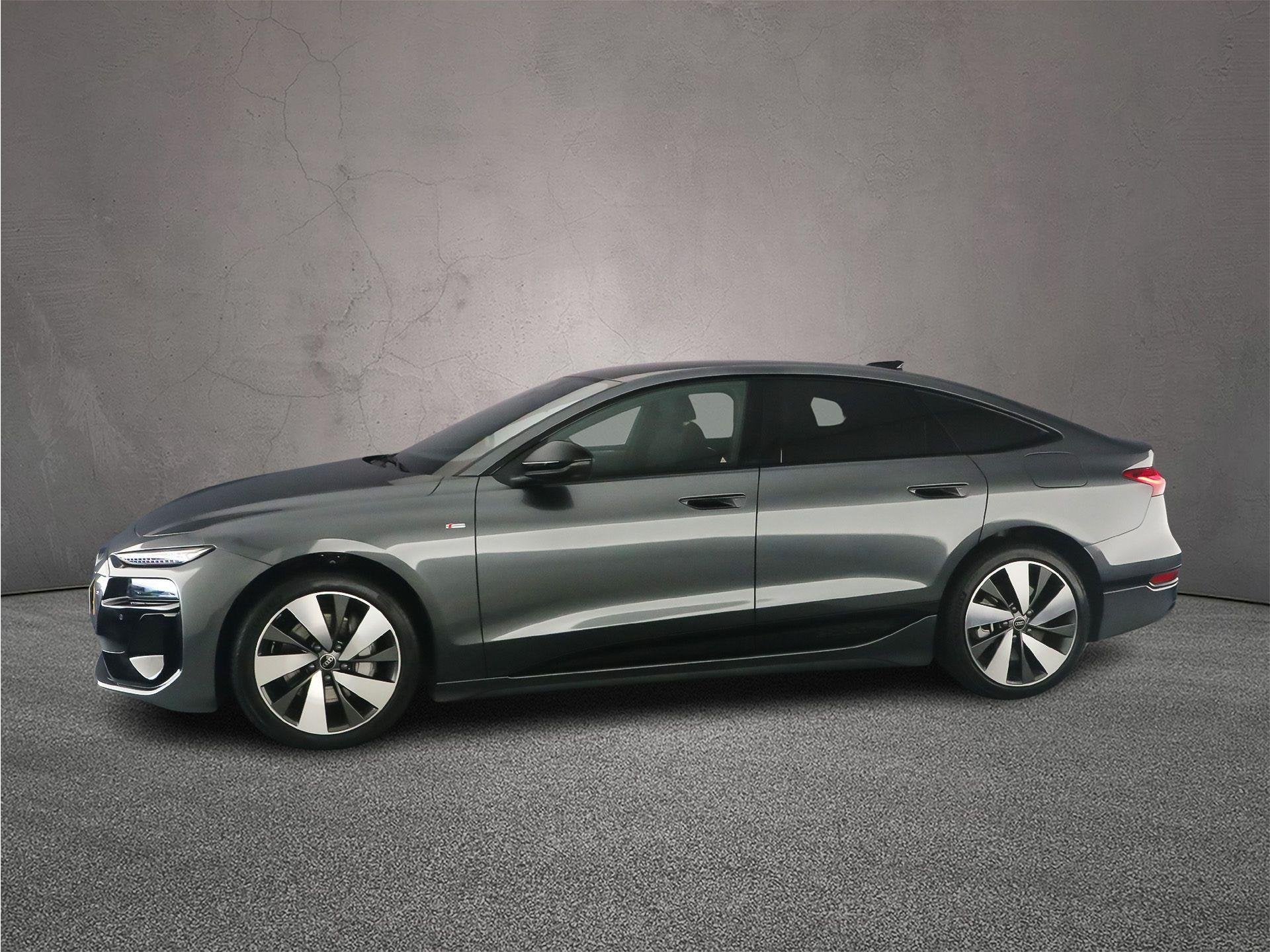 Audi A6 Sportback e-tron S edition performance 100 kWh | Tec, Auto's, Automaat, Achterwielaandrijving, 367 pk, Zilver of Grijs