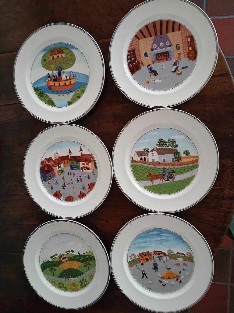 Servies Villeroy & Boch LAPLAU design naif, Ophalen, Zo goed als nieuw, Overige stijlen, Porselein