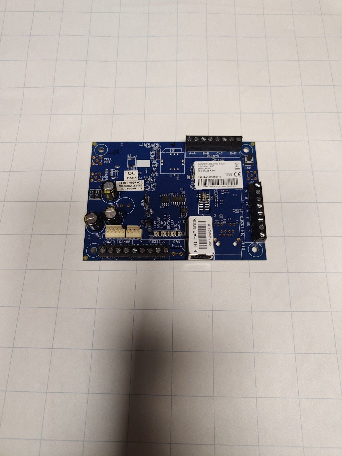 Te koop: een Addsecure Iris Chiron Iris4-620 Single pad IP., Ophalen of Verzenden, Zo goed als nieuw, Overige typen, Overige soorten