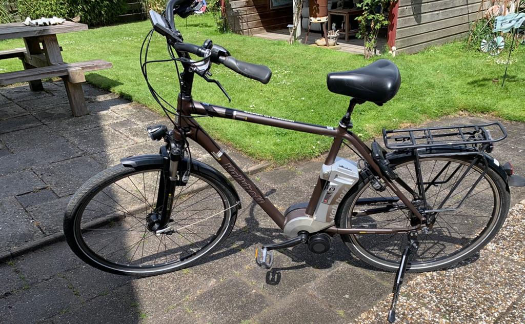 Kalkhoff Agutta elektrische fiets Impulse motor – 2 accu’s, Gebruikt, Velgrem, Versnellingen, 53 tot 57 cm