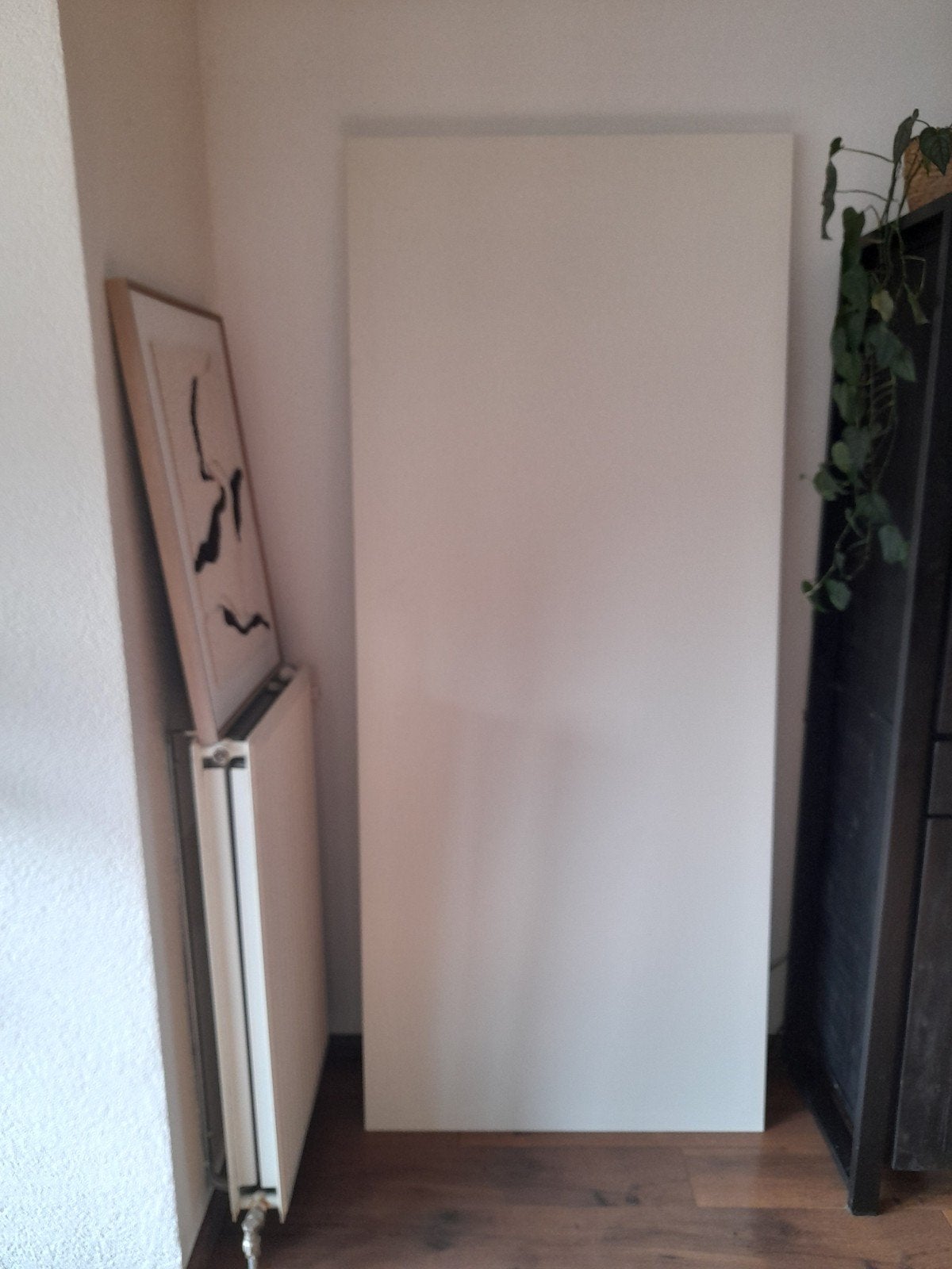 nieuwe opdekdeur crème DA 901, Ophalen, Nieuw, Binnendeur, 200 tot 215 cm