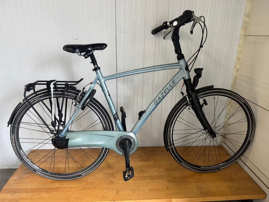 Gazelle Chamonix Lite | Framemaat 57 | 8 versnellingen |, Fietsen en Brommers, Fietsen | Heren | Herenfietsen, Ophalen, Versnellingen
