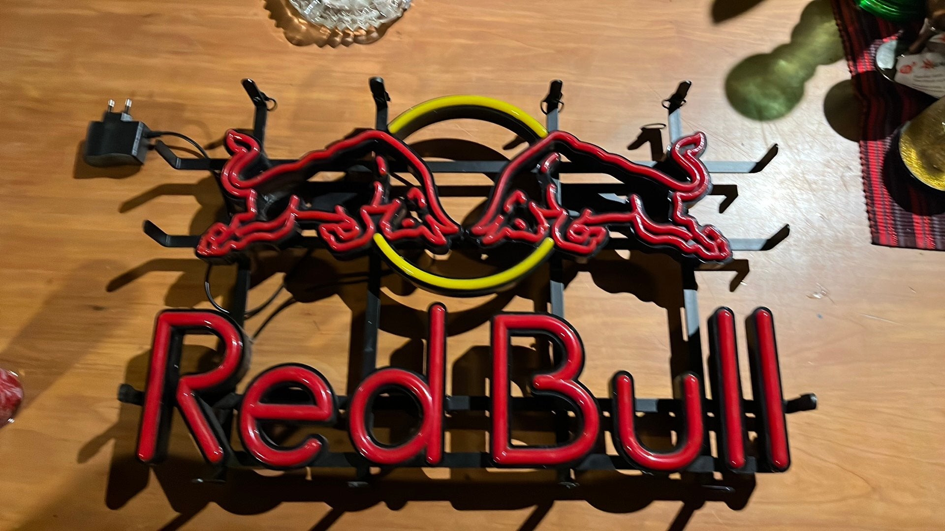 Red Bull led lichtreclame, Ophalen of Verzenden, Zo goed als nieuw, Reclamebord