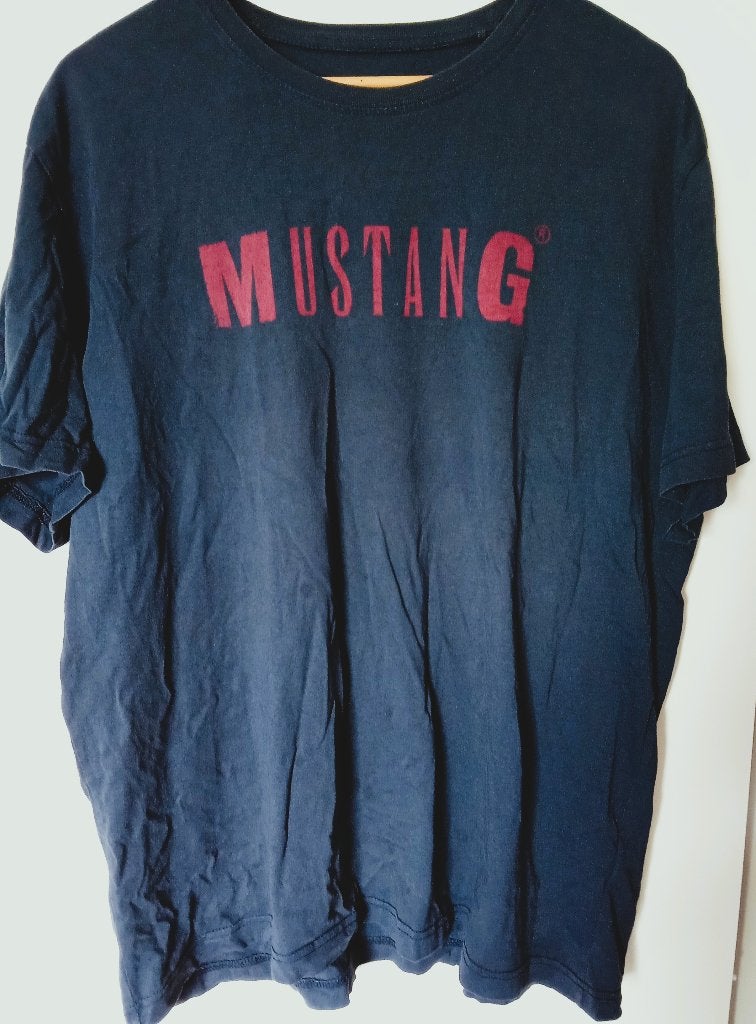 Mustang T-Shirt, Kleding | Heren, T-shirts, Blauw, Overige maten, Ophalen of Verzenden, Mustang