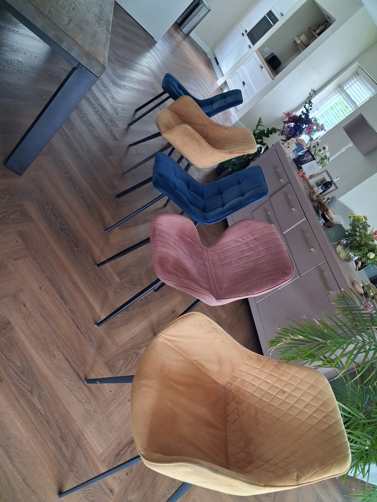 Eettafel stoelen, Ophalen, Gebruikt, Overige kleuren, Modern, Eclectisch