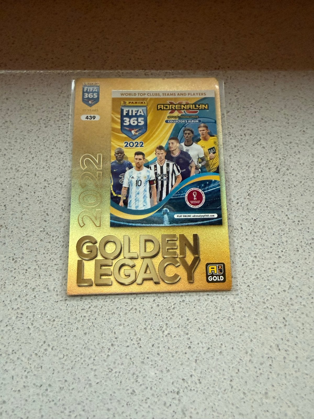 FIFA 365 Adrenalyn XL 2022 Golden Legacy Voetbal Kaart, Ophalen of Verzenden, Nieuw, Overige sporten, Spelerskaart