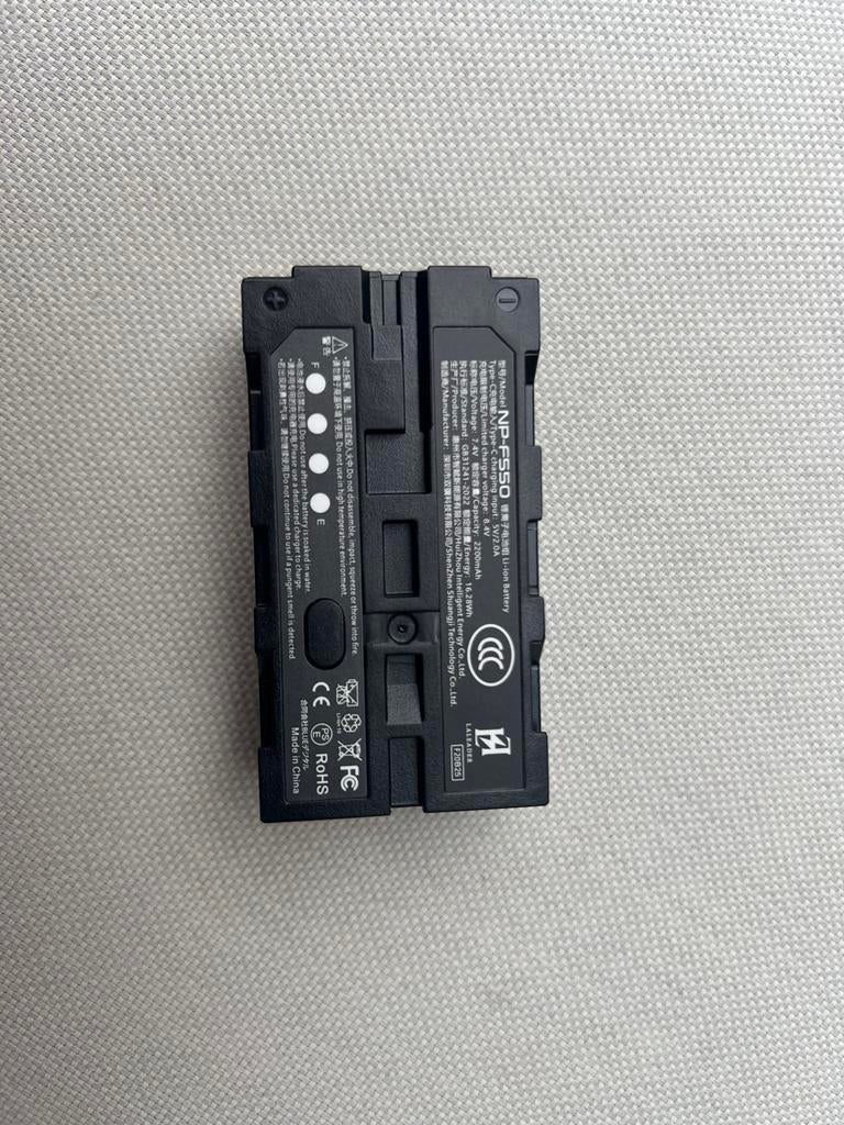 LALEADER NP-F550 LED Video Licht Batterij - Nieuw, Ophalen of Verzenden, Nieuw
