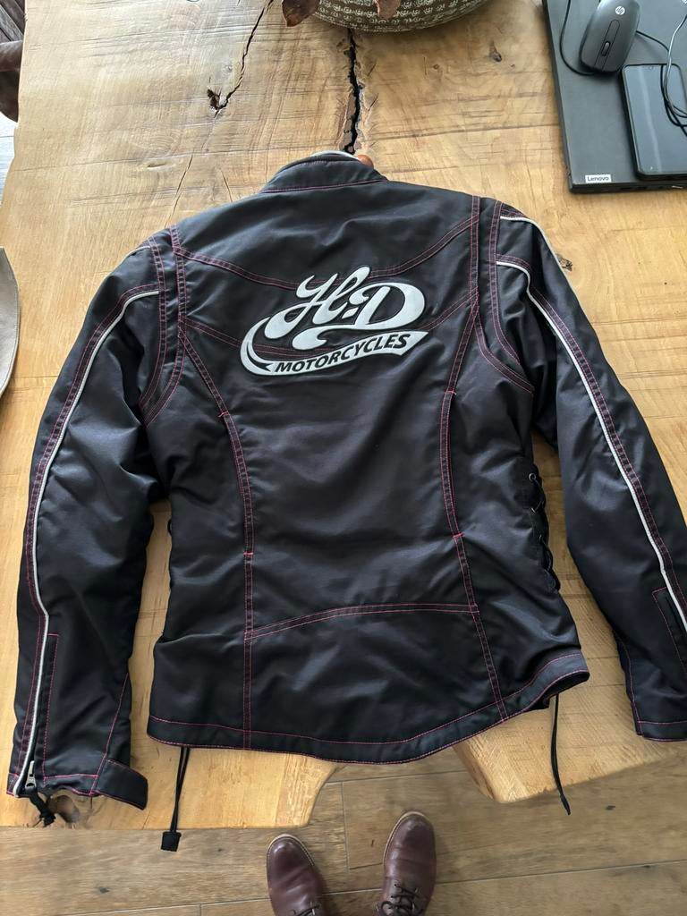 Harley Davidson motorjas dames, Ophalen of Verzenden, Tweedehands, Dames, Jas | textiel