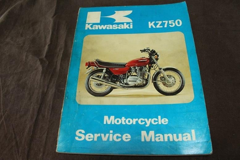 Kawasaki KZ750 1976 -1979 motorcycle service manual B1-B4, Ophalen of Verzenden, Kawasaki