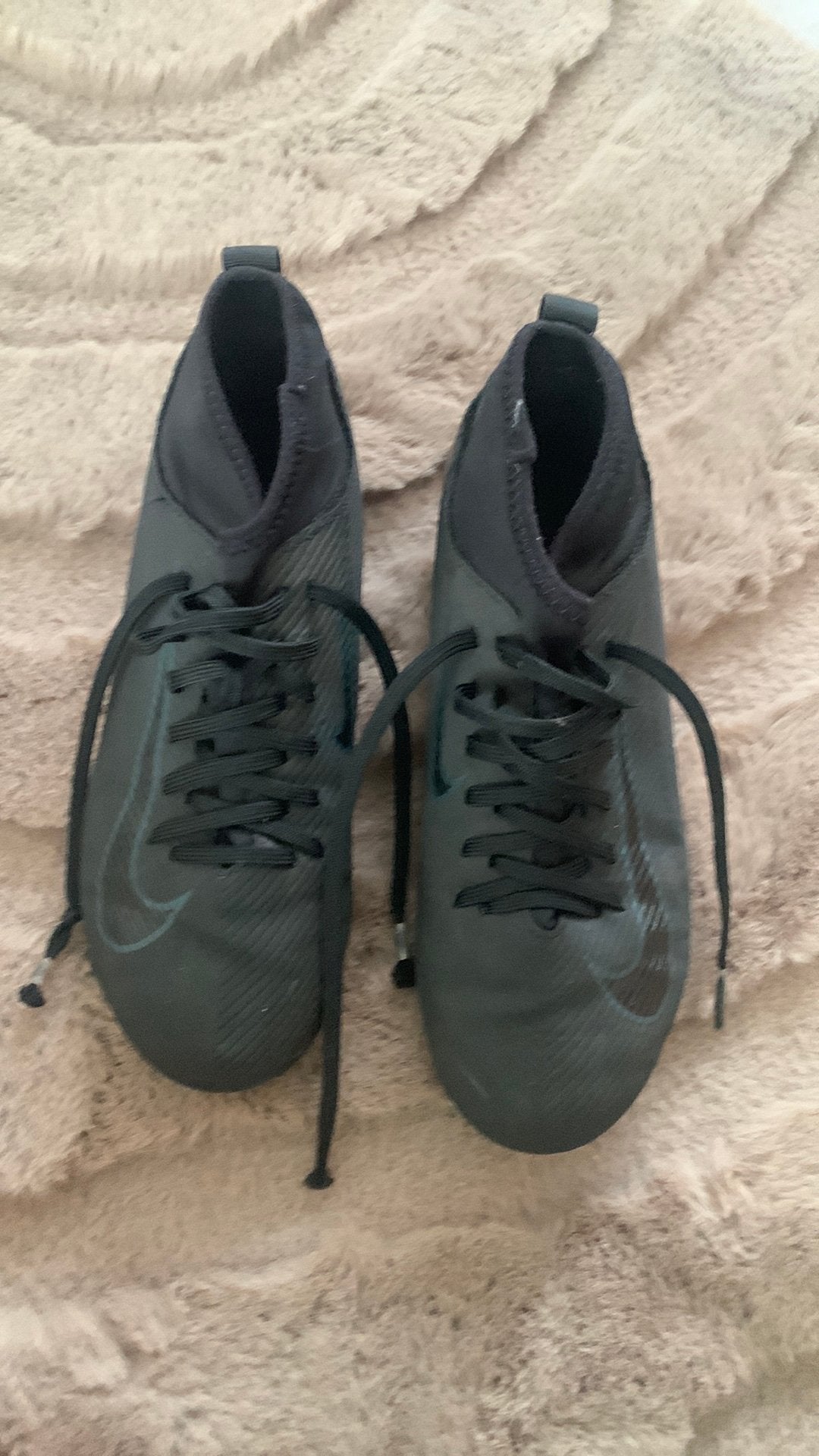 Zwarte voetbalschoenen maat 36,5, Sport en Fitness, Ophalen, Gebruikt, Schoenen