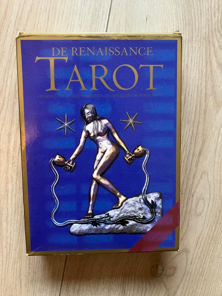 De Renaissance Tarot - Jane Lyle, Ophalen of Verzenden, Zo goed als nieuw, Tarot of Kaarten leggen, Achtergrond en Informatie