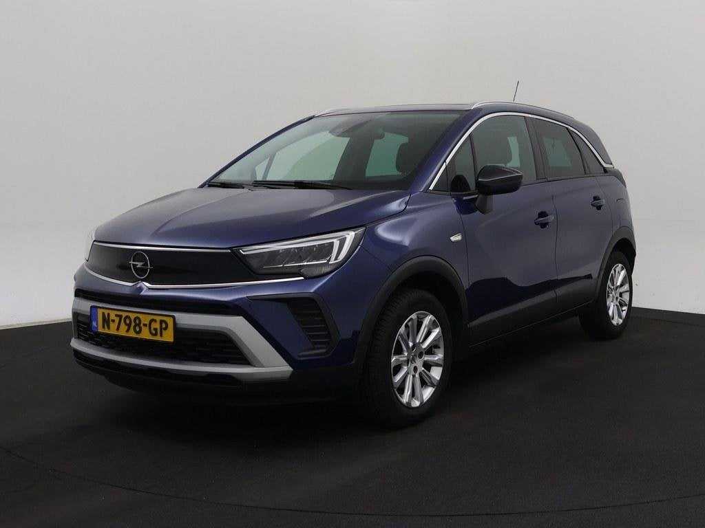 Opel Crossland 1.2 Turbo Elegance Pano/Nav/Agr/Led/Winterpak, Auto's, Gebruikt, 1199 cc, Origineel Nederlands, Bedrijf