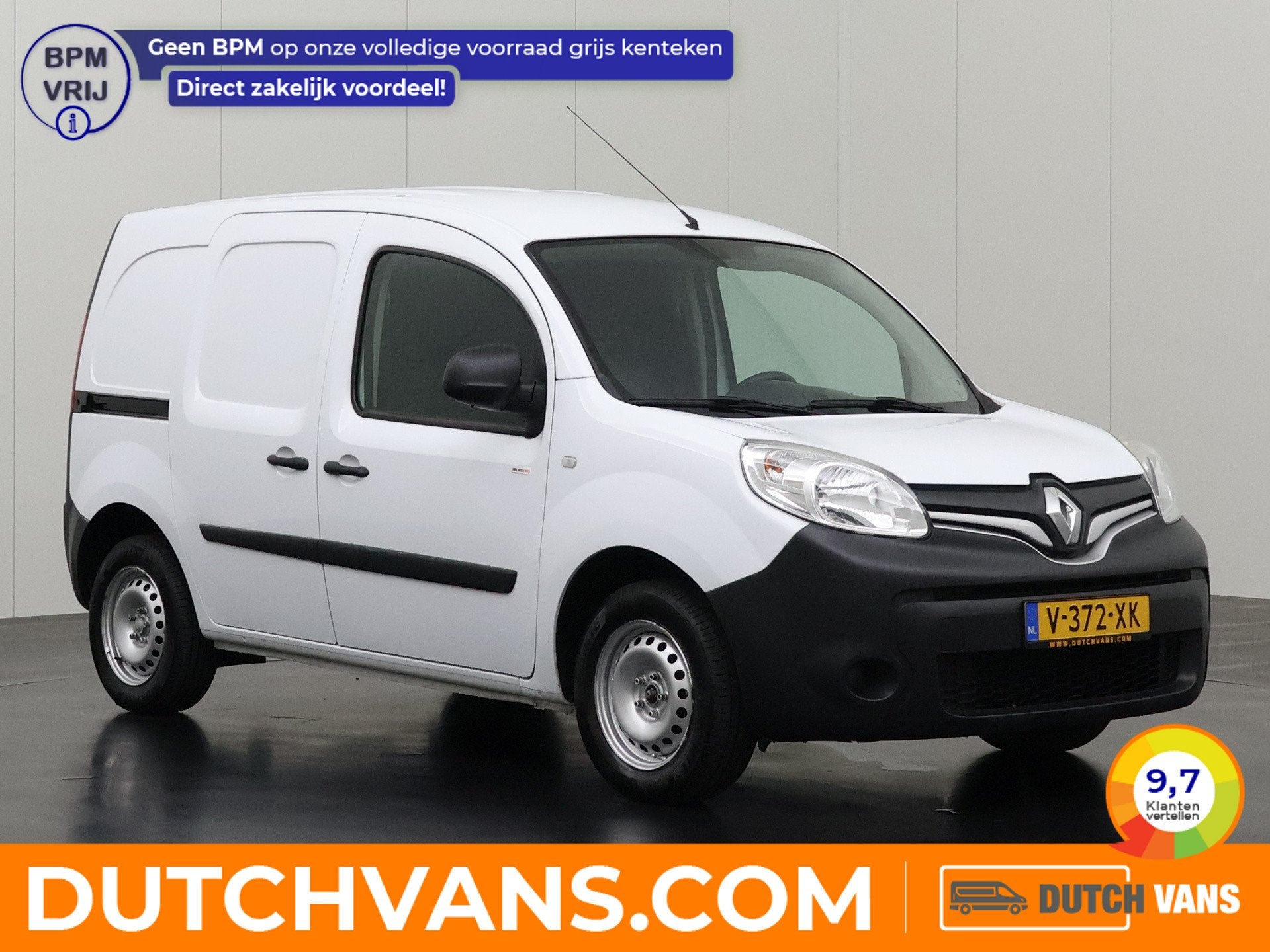 Renault Kangoo 1.5DCi Energy Comfort | 3-Zits | Euro 6 | Air, Auto's, Bestelauto's, Voorwielaandrijving, Gebruikt, 4 cilinders