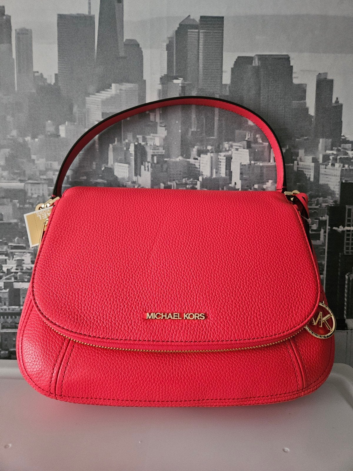 Nieuwe Michael Kors tas 100% origineel!, Sieraden, Tassen en Uiterlijk, Tassen | Schoudertassen, Ophalen of Verzenden, Nieuw, Leer