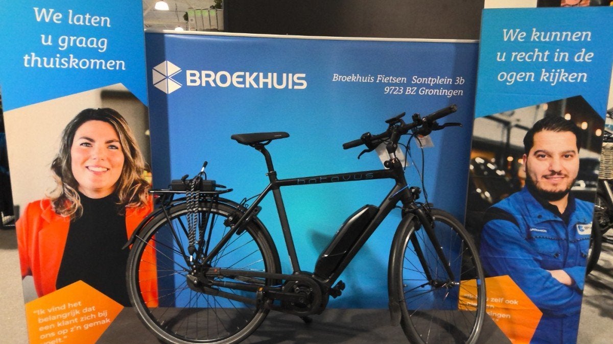 Batavus Razer Heren Zwart 57cm, Ophalen, Gebruikt, -, -
