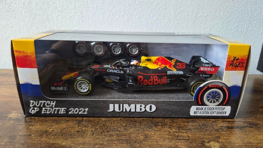 Bburago Red Bull Racing RB16B Max Verstappen Dutch GP 2021, Verzamelen, Automerken, Motoren en Formule 1, Ophalen of Verzenden