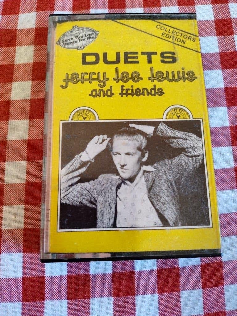 Cassettebandje Duets Jerry Lewis and Friends, Cd's en Dvd's, Gebruikt, 1 bandje, Ophalen of Verzenden, Origineel