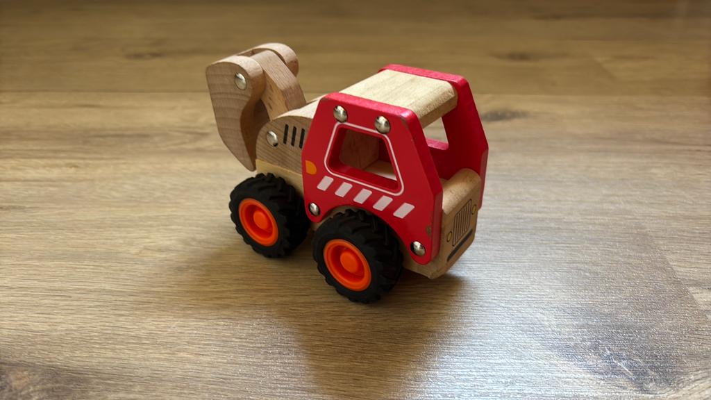 Houten graafkraan, Ophalen of Verzenden, Zo goed als nieuw
