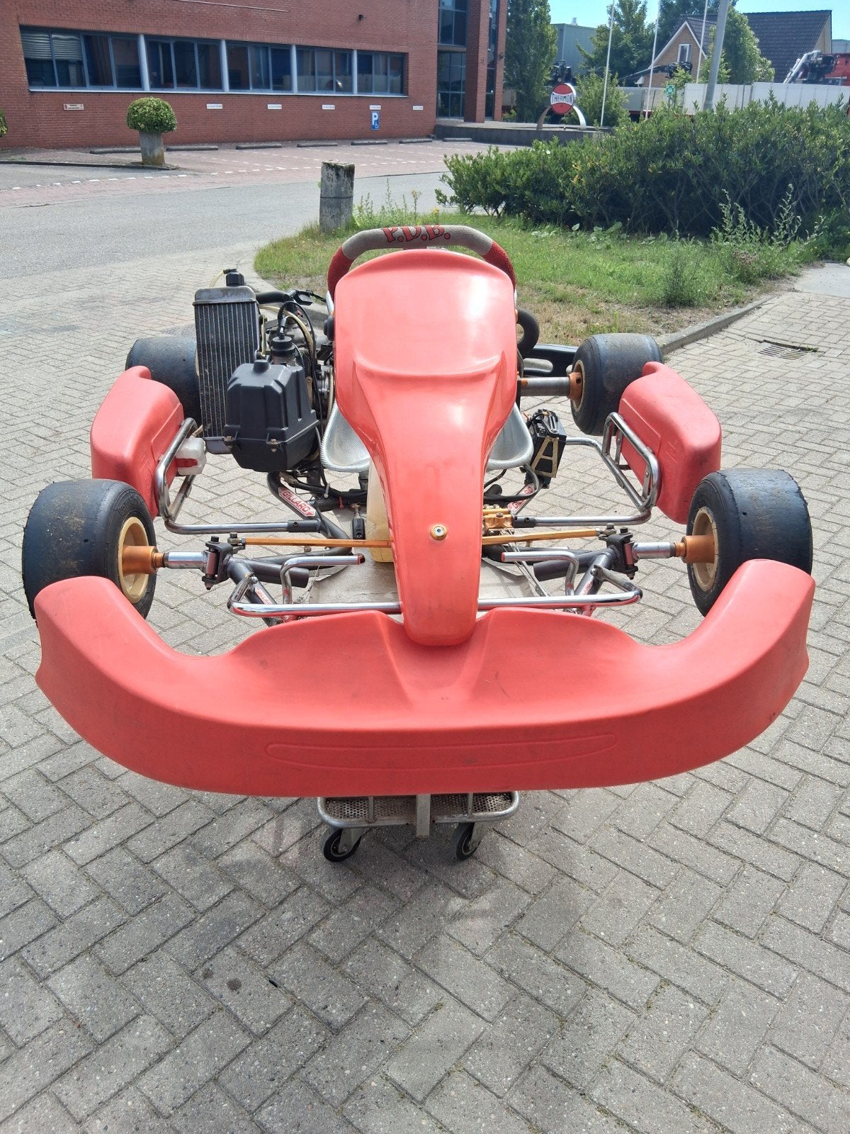 Rotax Max Senior  Gillard Charlotte 9.5 gebruikt hobbymatig, Sport en Fitness, Karting, Ophalen, Zo goed als nieuw, Kart