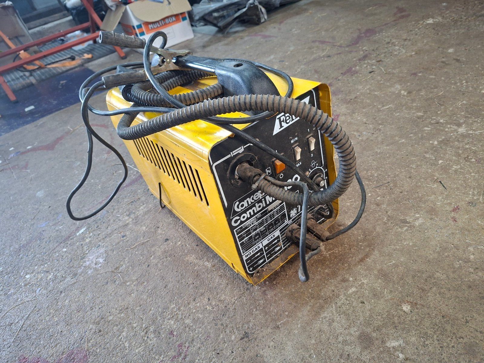 Ferm Concept Combi Mig 130 lasapparaat, Ophalen of Verzenden, Gebruikt, Minder dan 150 ampère, Co2