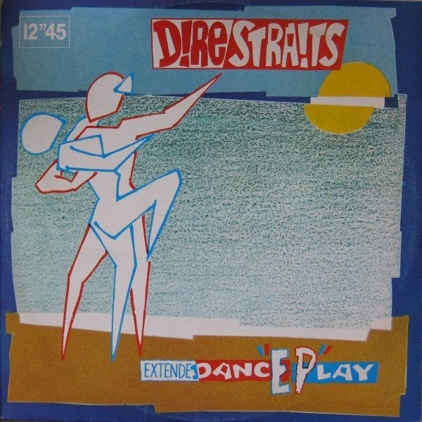 MAXI-SINGLE - Dire Straits - ExtendeDancEPlay, Ophalen of Verzenden, Zo goed als nieuw, EP, 12 inch