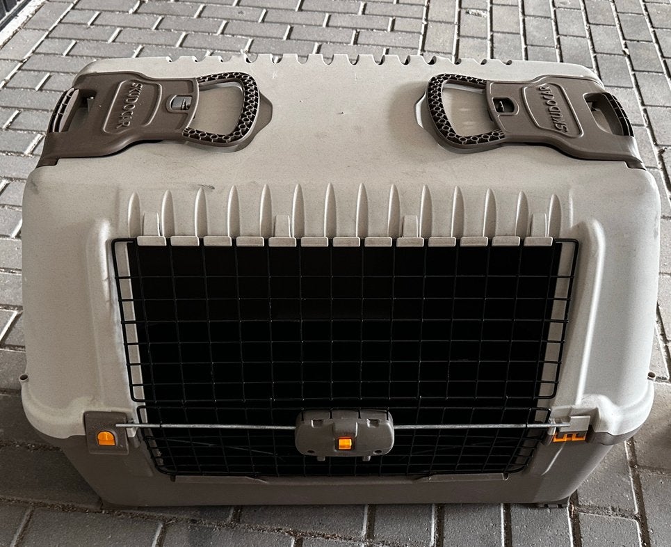 Skudo Car 100 autobox / hondenvervoersbox – 100 cm, Dieren en Toebehoren, Ophalen, Zo goed als nieuw