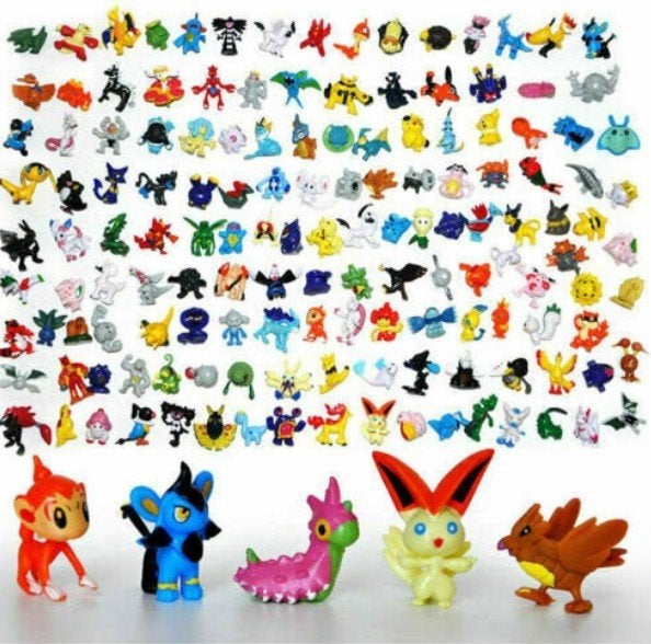 Pokémon poppetjes 48x, Verzenden, Nieuw