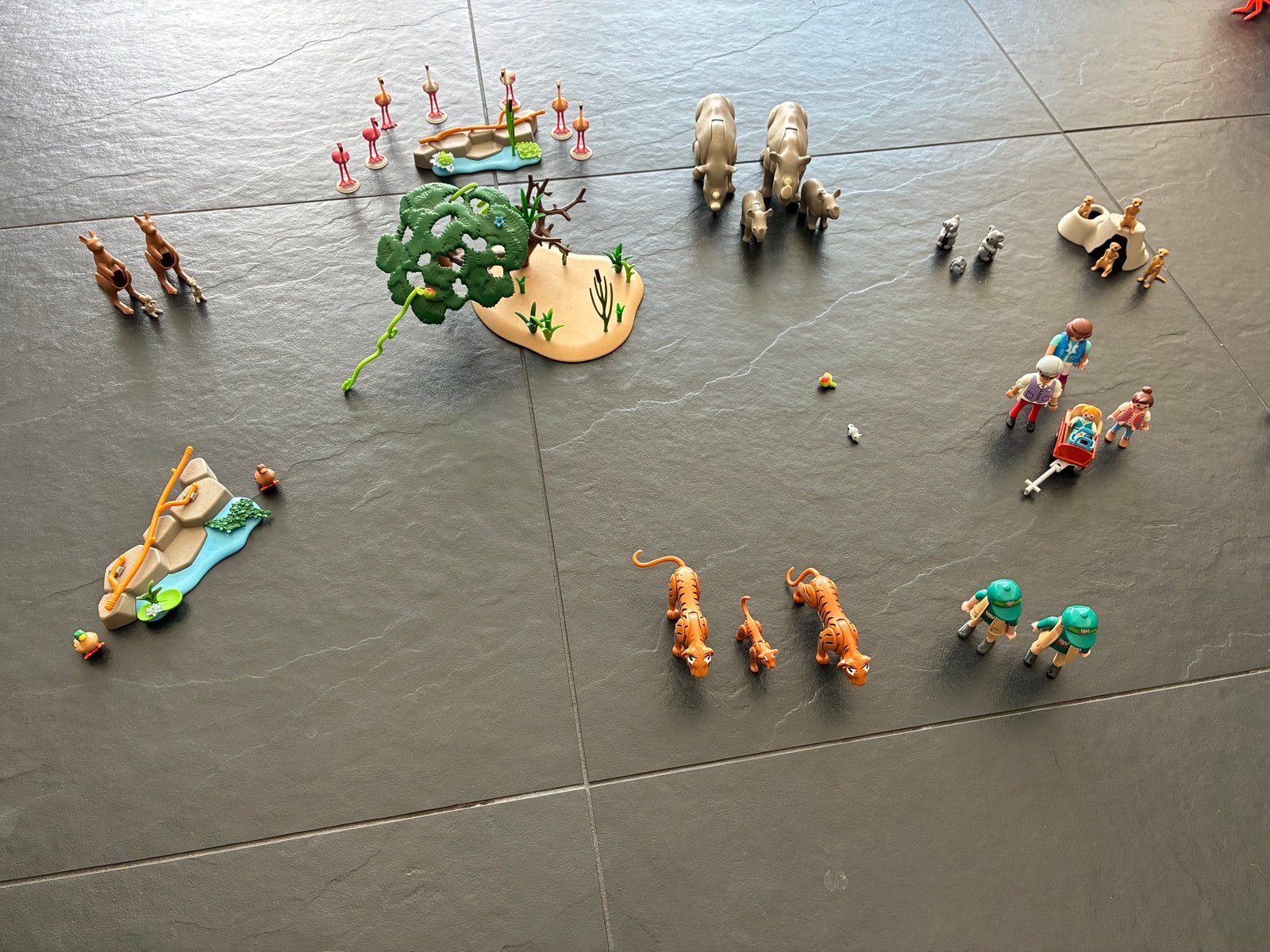 Grote Playmobil Dierenverzameling met Figuren en Accessoires, Ophalen, Zo goed als nieuw