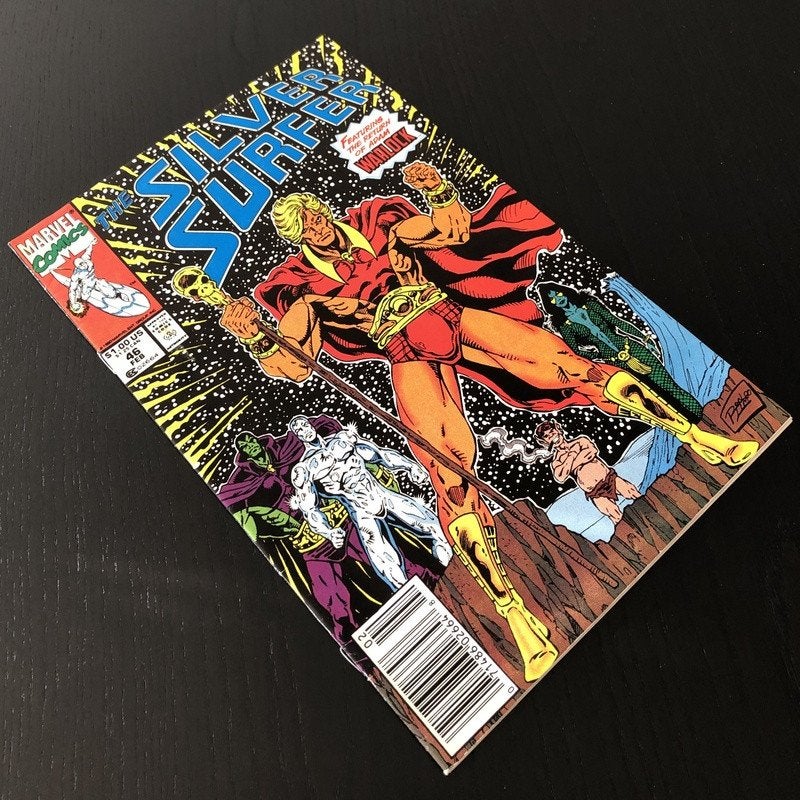 Silver Surfer Vol.3 #46 N (1991) VF- (7.5), Amerika, Marvel Comics, Ophalen of Verzenden, Gelezen