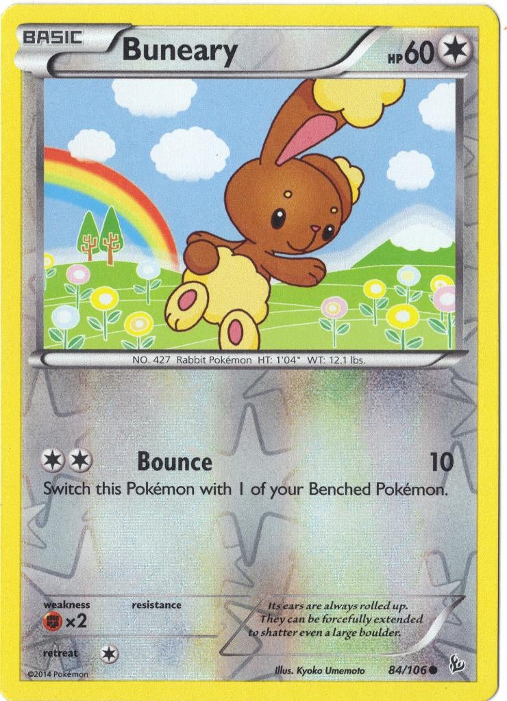 Flashfire,  Buneary [reverse] 84/106, Verzenden, Nieuw, Losse kaart