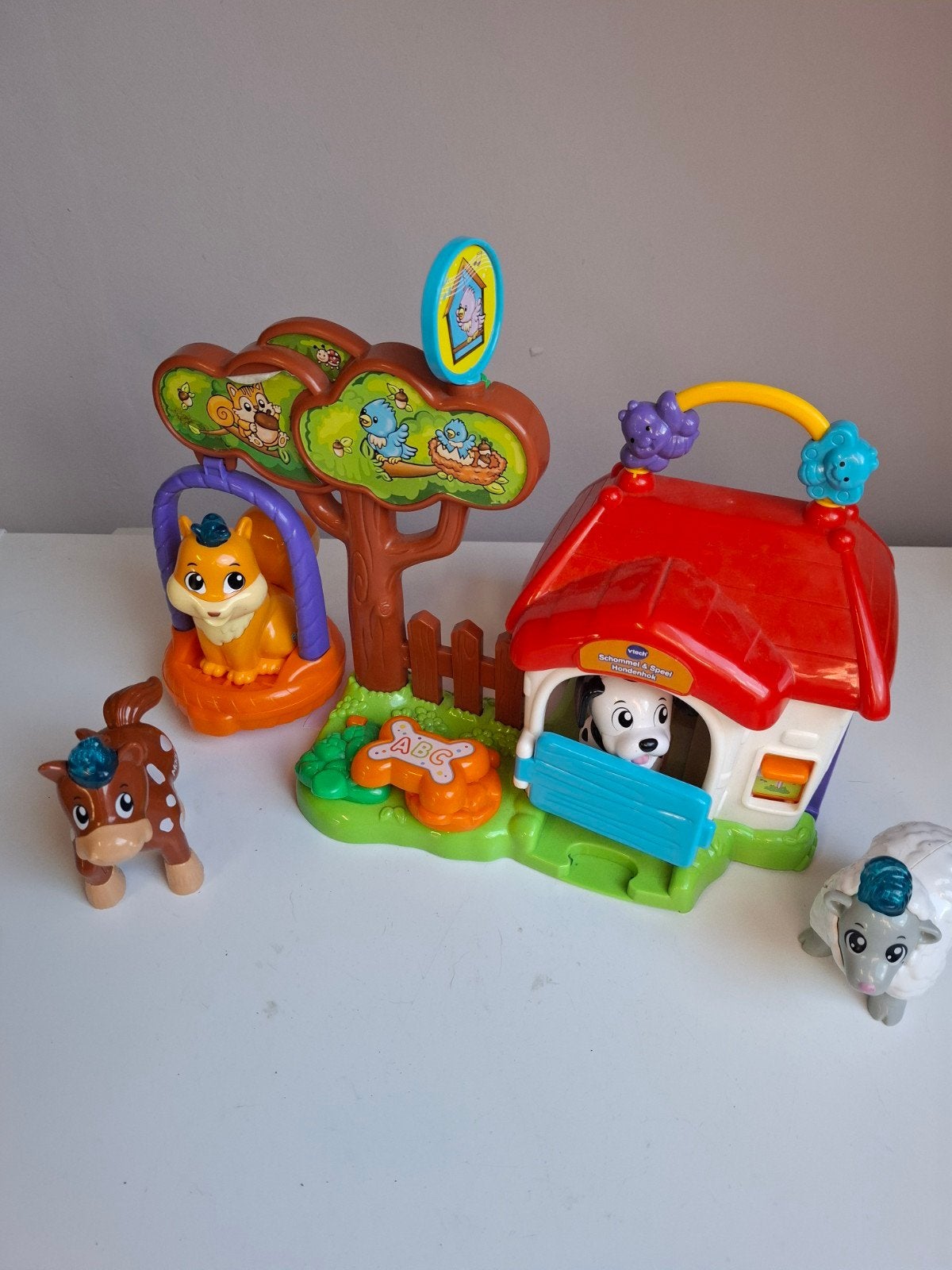 VTech Zoef Zoef Dieren Speelset met Geluid en Licht, Ophalen of Verzenden, Gebruikt, Overige typen, Met licht