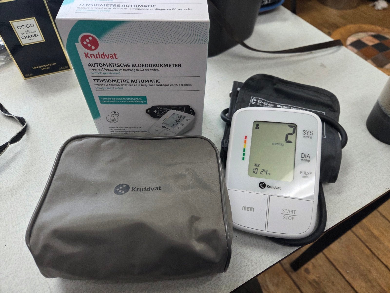 Kruidvat Automatische Bloeddrukmeter, Ophalen of Verzenden, Zo goed als nieuw