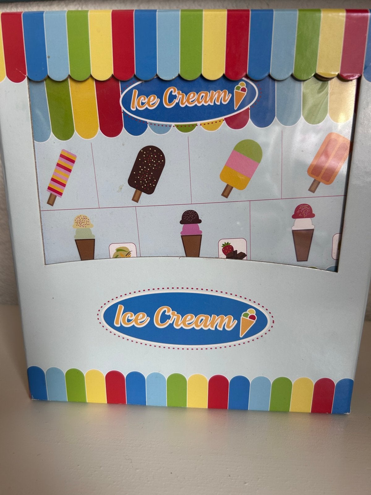 Houten IJssalon Speelset voor Kinderen, Ophalen of Verzenden, Zo goed als nieuw, Jongen of Meisje