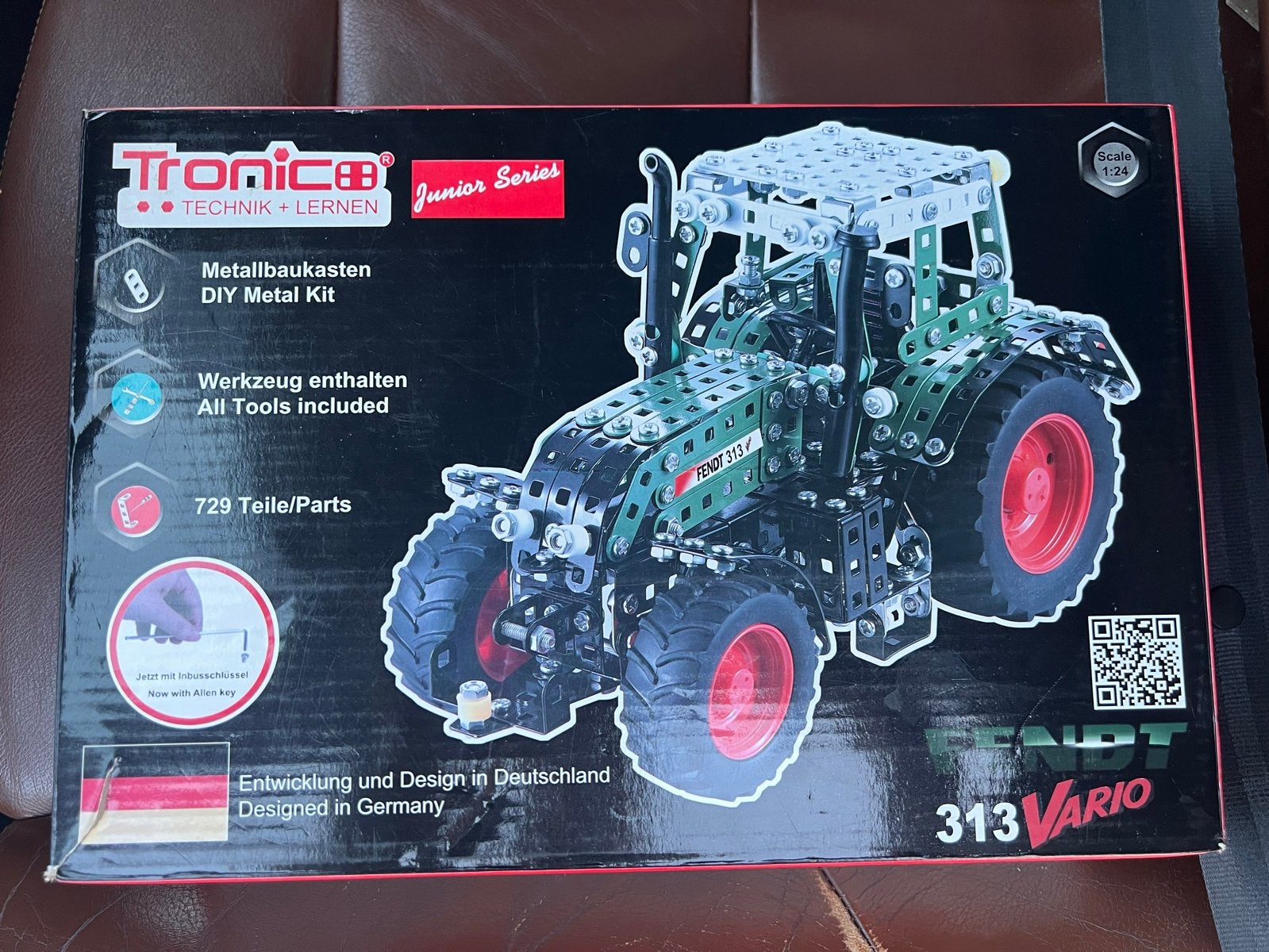 Tronico Junior Series Fendt 313 Vario Metaalbouwdoos, Ophalen of Verzenden, Nieuw, Overige merken