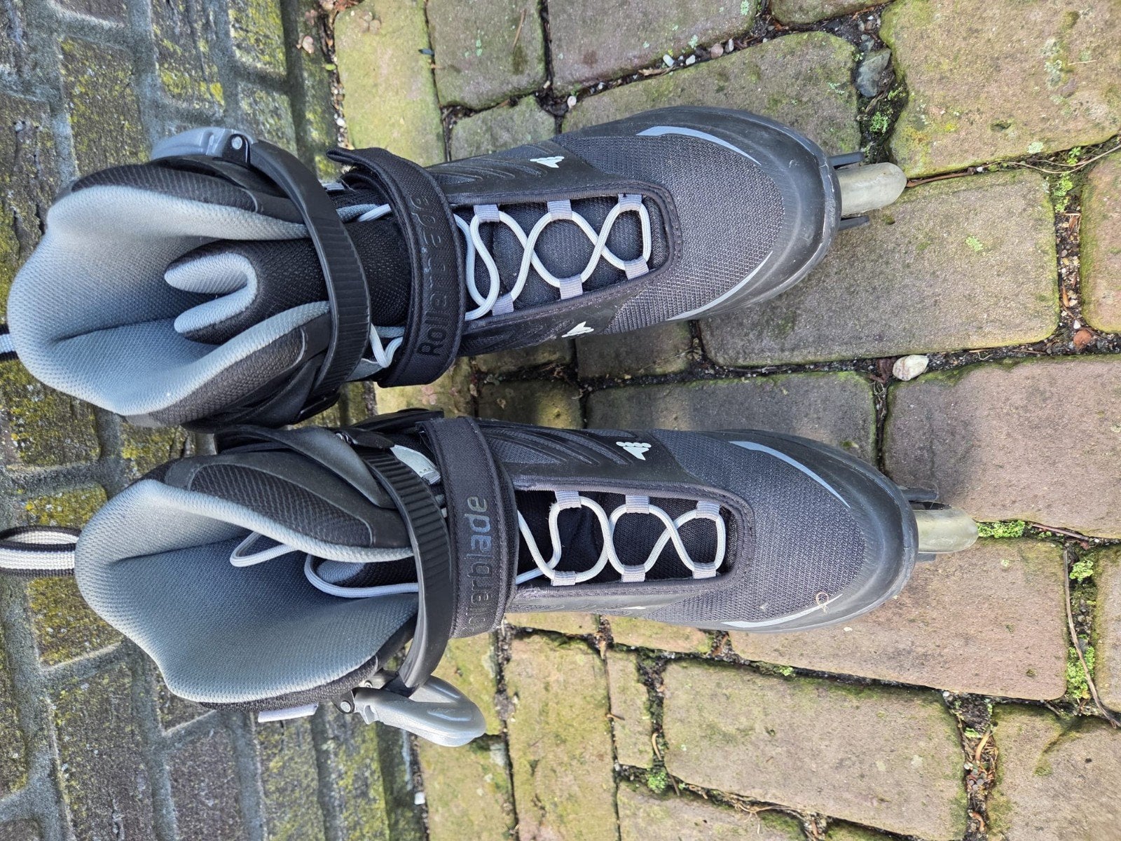 Rollerblade inline skates - Zwart - Maat 45, Overige merken, Gebruikt, Heren, Ophalen of Verzenden