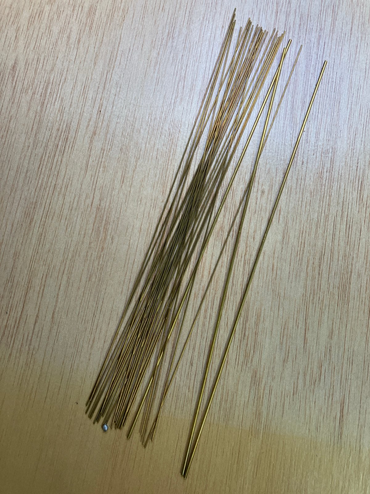 Albion Alloys Messing Staven 1.0 mm - 9 stuks, Goud, Overige thema's, Nieuw, Overige merken
