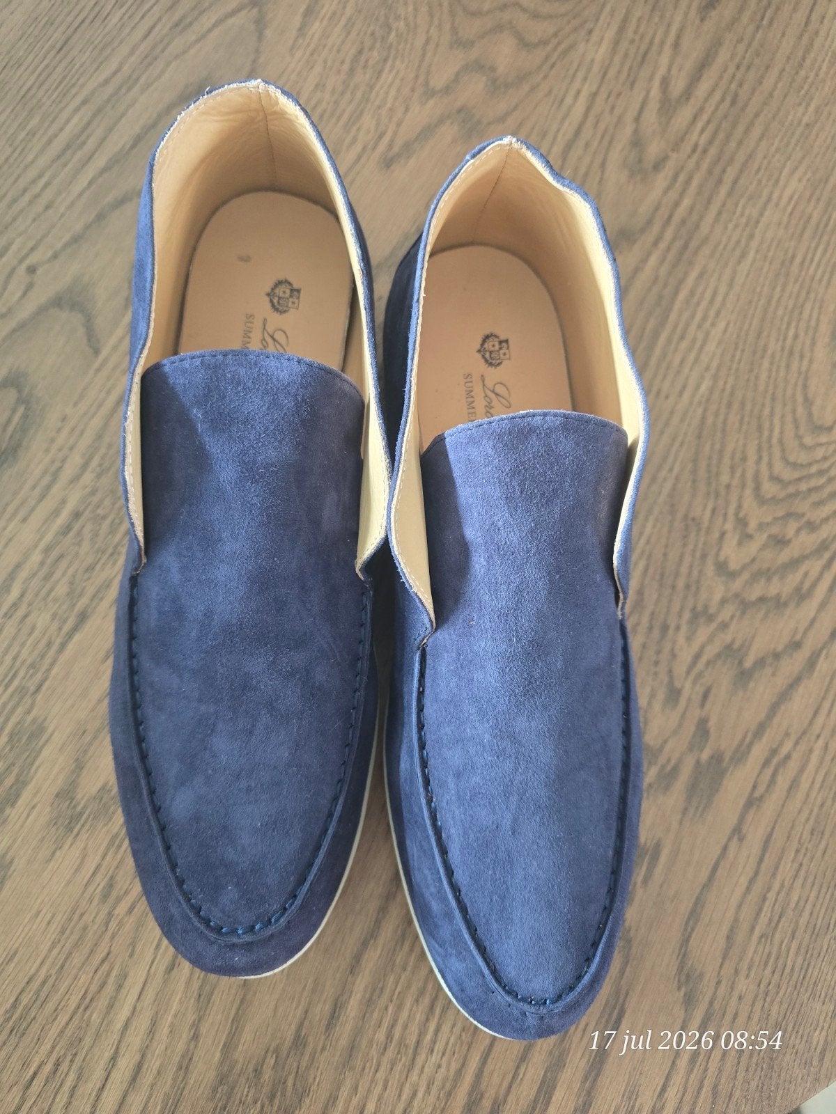 Loro Piana Summer Walk Loafers - Maat 43, Loafers, Blauw, Nieuw, Ophalen of Verzenden