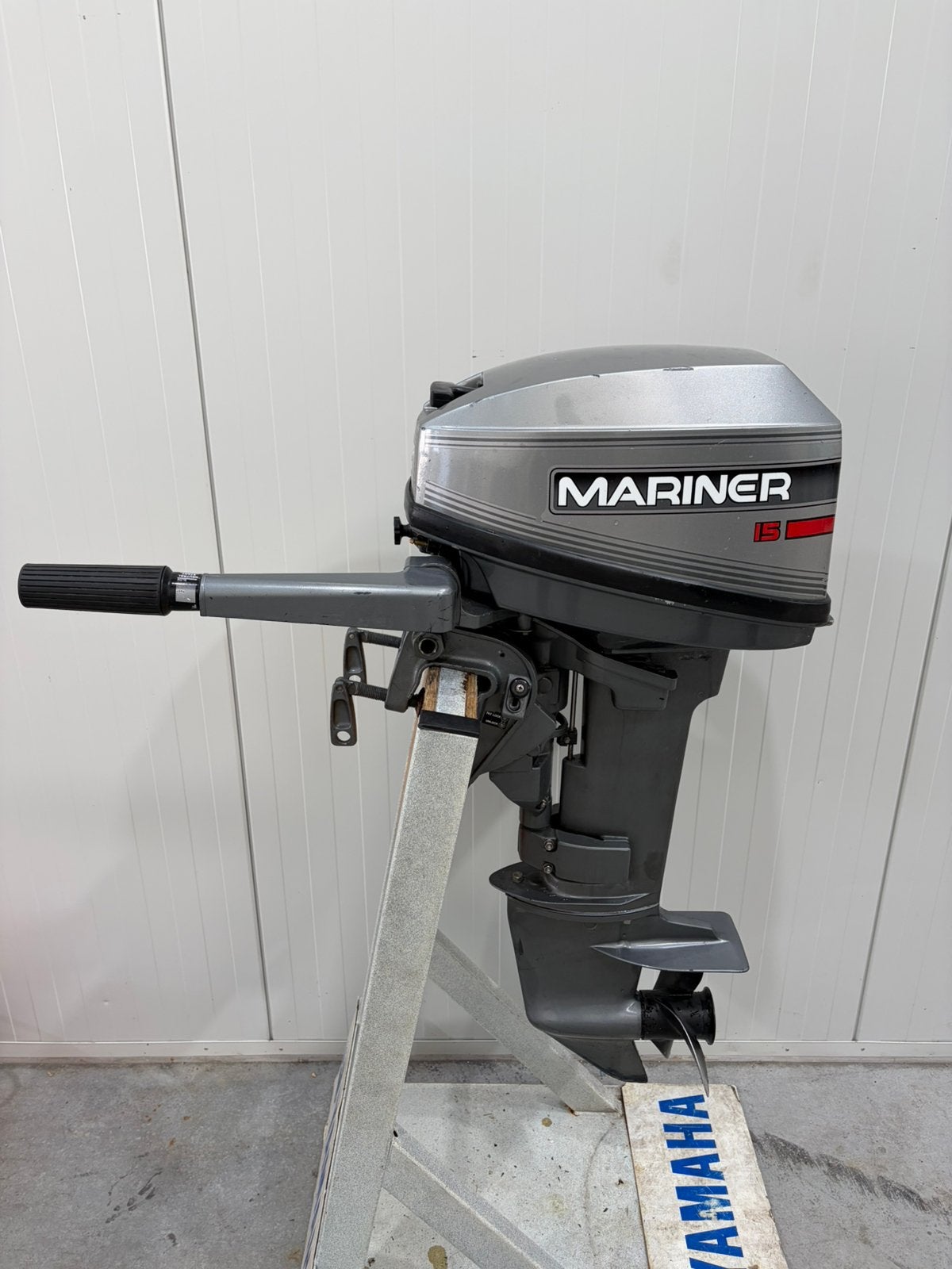 Mariner 15 pk 2 takt kortstaart met onderhoudsbeurt, Ophalen, Zo goed als nieuw, Benzine, 10 tot 30 pk