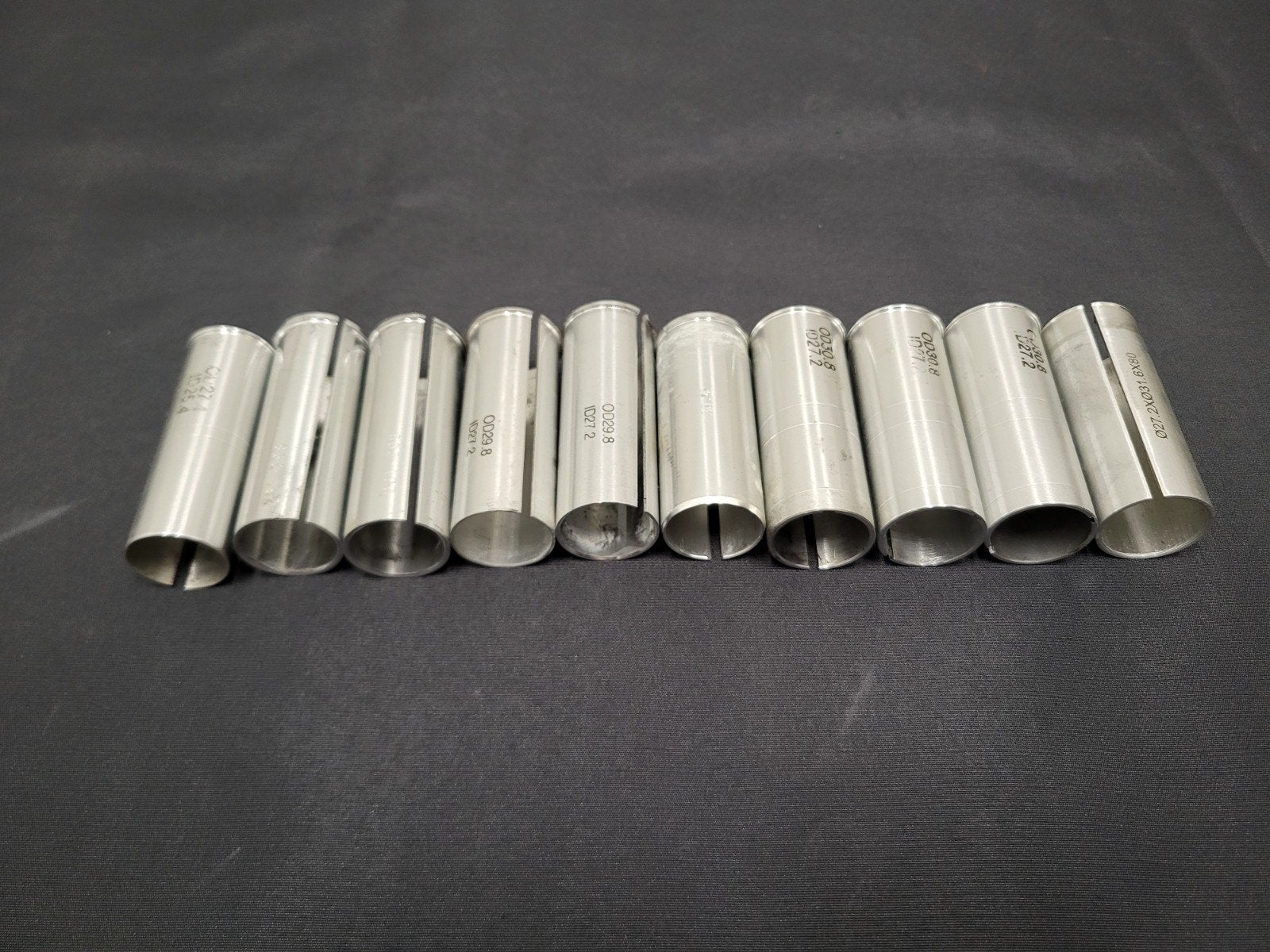 zadelpen pasbussen/adapters / seatpost shims, Fietsen en Brommers, Fietsonderdelen, Gebruikt, Kinderfiets, Overige typen, Ophalen of Verzenden
