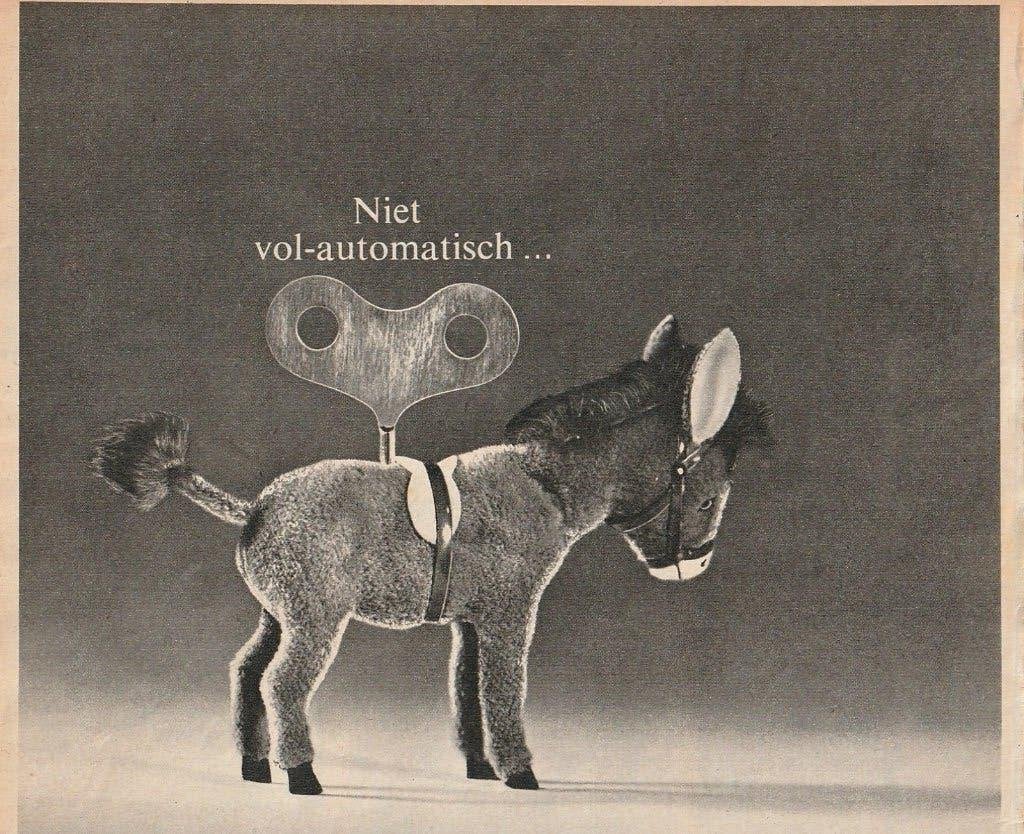 Retro reclame 1964 Erres wasmachine sneller zorgvuldiger, Verzamelen, Retro, Verzenden, Overige typen