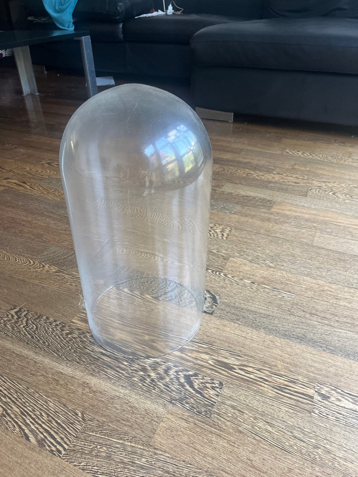 Glazen stolp - Decoratieve display voor diverse items, Ophalen, Gebruikt, Glas, Modern