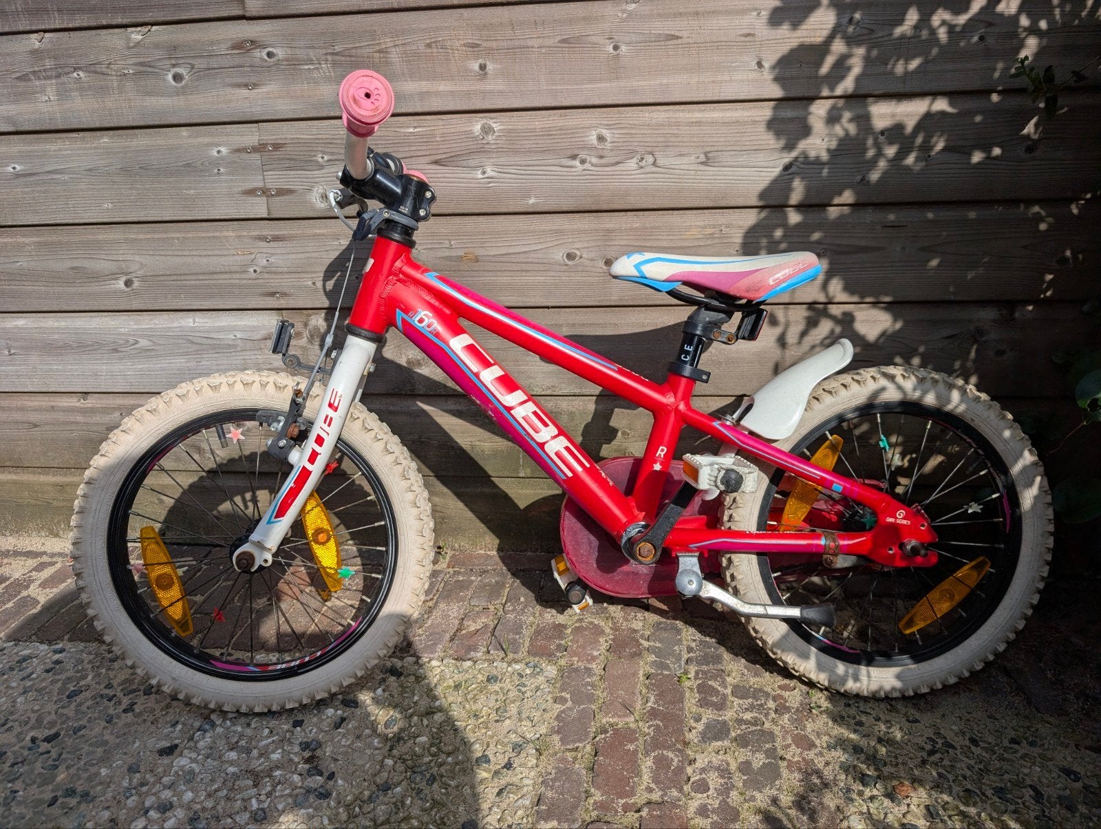 Cube r160r kinderfiets - Gebruikt, kettingkast beschadigd, Fietsen en Brommers, Ophalen, Gebruikt, 16 tot 20 inch, Cube