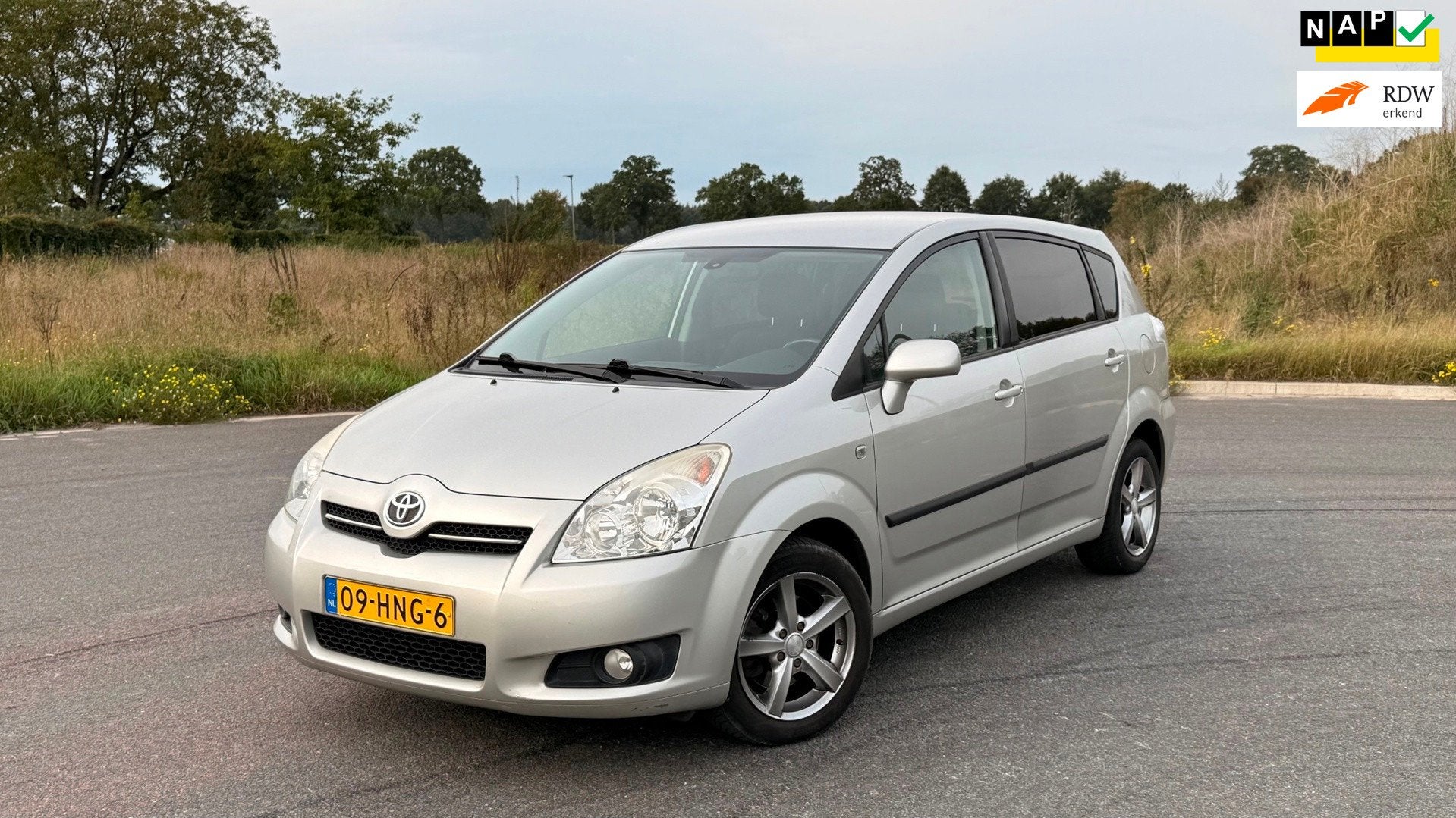 Toyota Verso 1.8 VVT-i Luna, Auto's, Gebruikt, 129 pk, Origineel Nederlands, Bedrijf