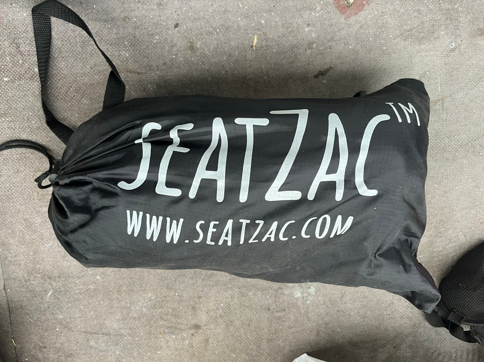 SEATZAC - Zwart, Ophalen of Verzenden, Gebruikt, Campingstoel