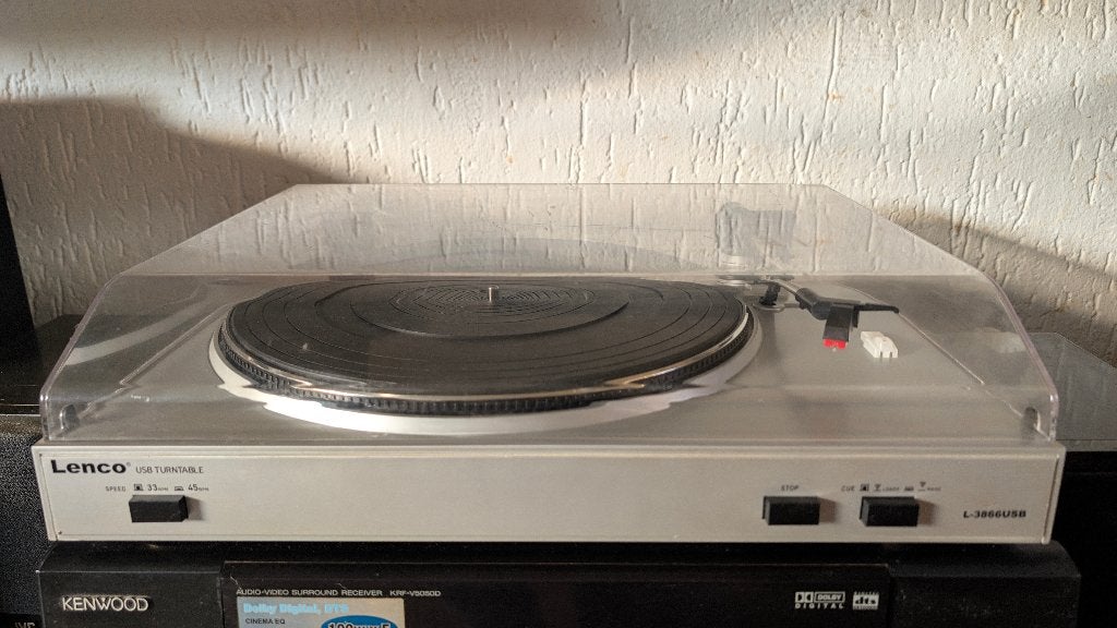 Lenco L-3866USB Platenspeler met ingebouwde voorversterker