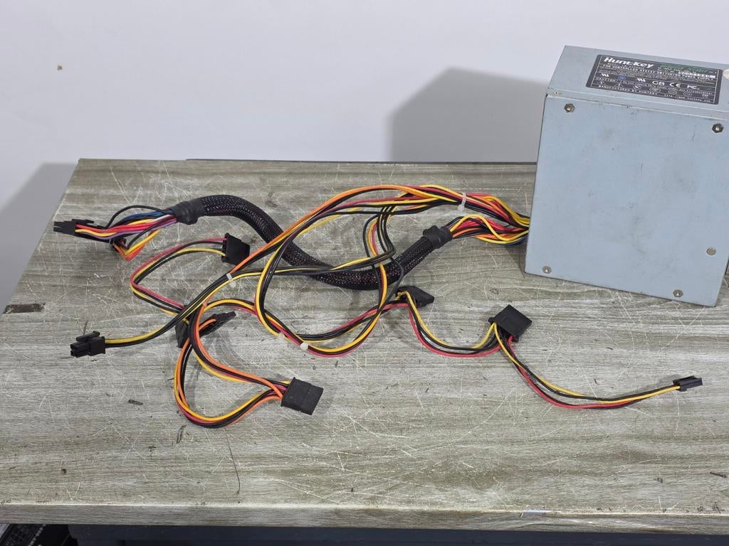 Huntkey 350w max voeding psu power supply lw-6350hgp, Ophalen of Verzenden, Gebruikt