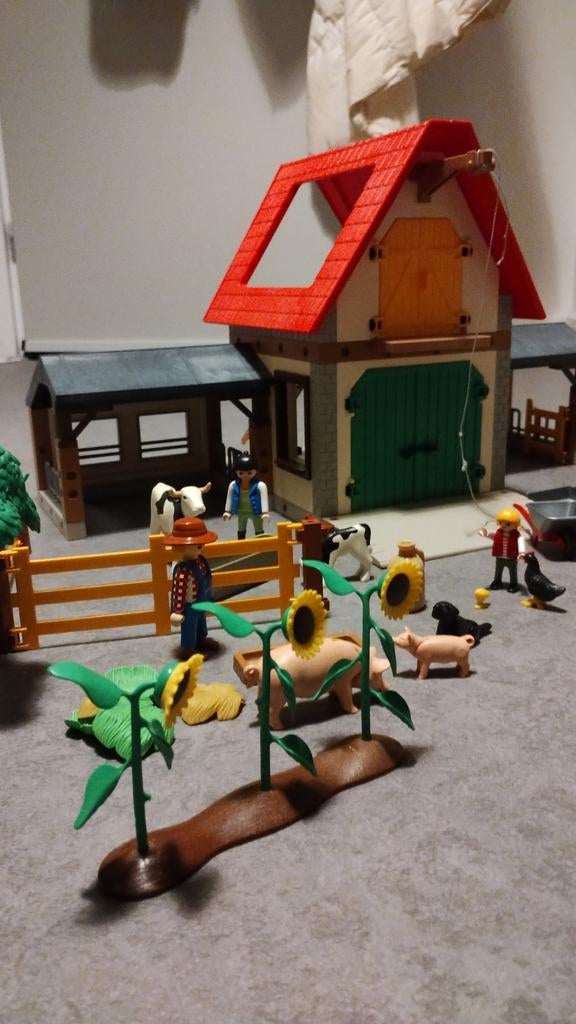 Playmobil boerderij - set 4490, Ophalen of Verzenden, Zo goed als nieuw, Complete set