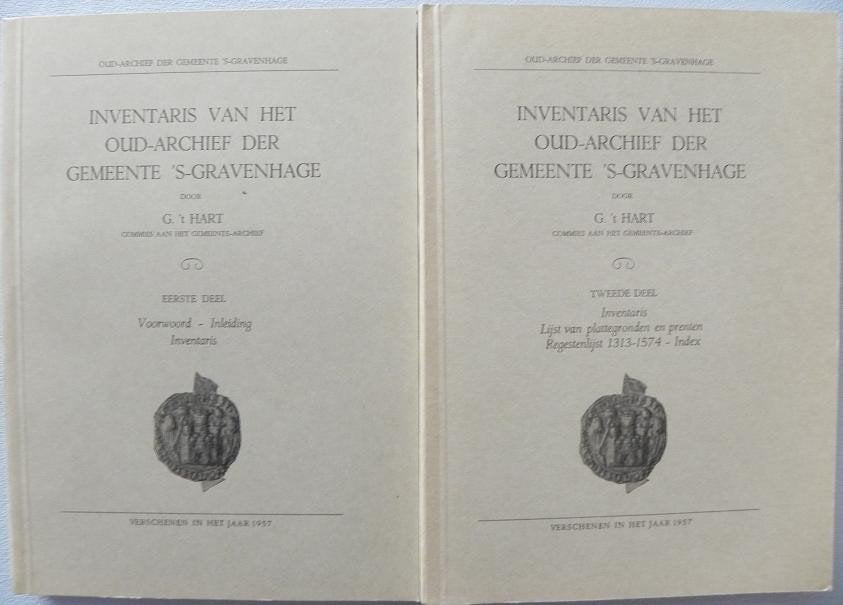 Inventaris van het oud-archief der gemeente 's-Gravenhage 2x, Ophalen of Verzenden, Gelezen