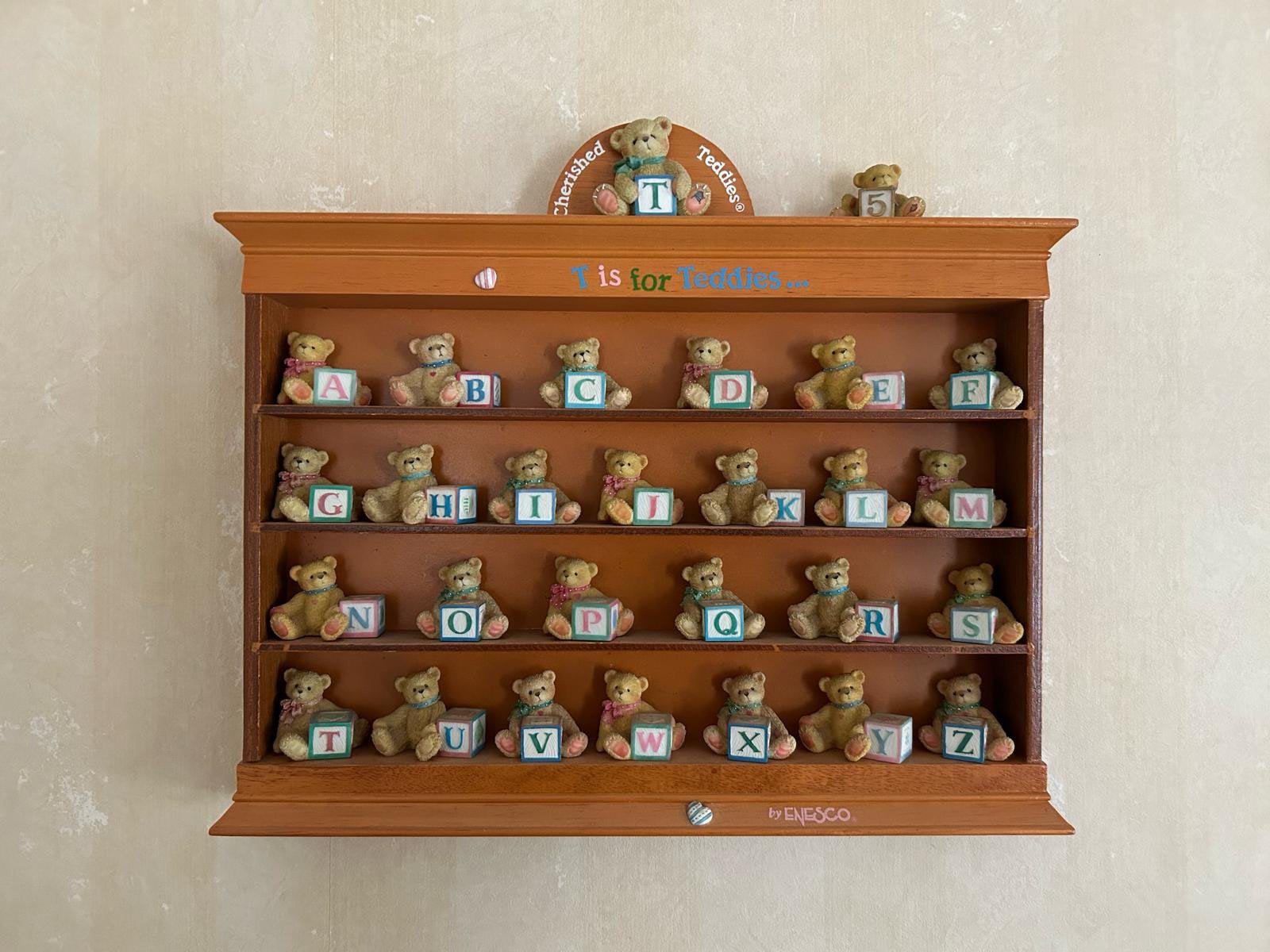 Letterbak met Cherished Teddies, Ophalen of Verzenden, Nieuw, Beeldje, Cherished Teddies